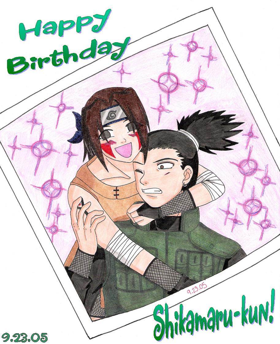 Happy Birthday Shikamaru-kun