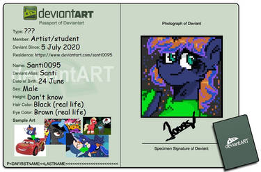 my DA passaport (ID)