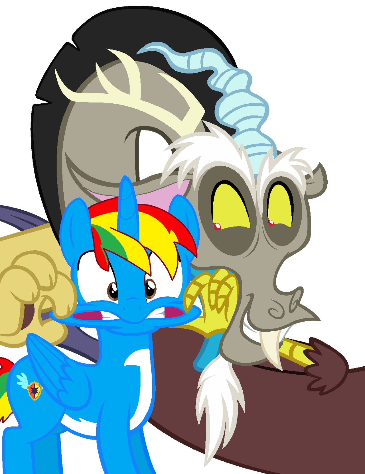 Discord: Put a smile on that face Shield Wing