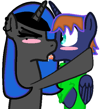 Kisses for him
