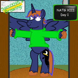 Asserting his dominance