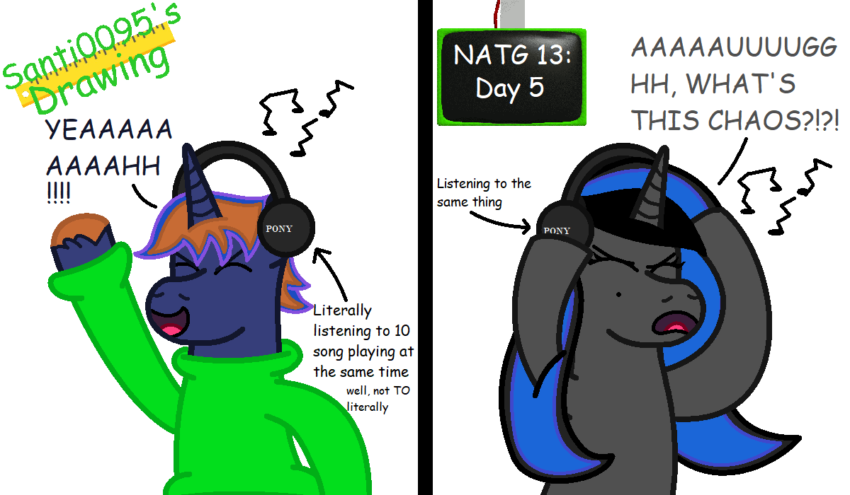 Harmonious chaotic music