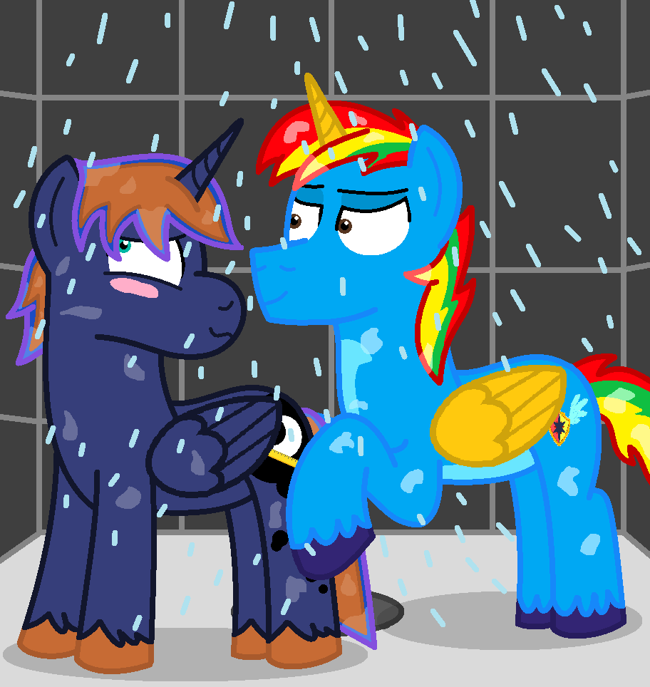 Showering with Shield Wing (YCH)