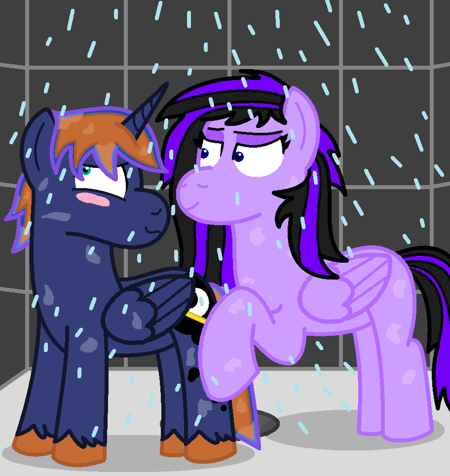 Showering with Ruby Belle (YCH)