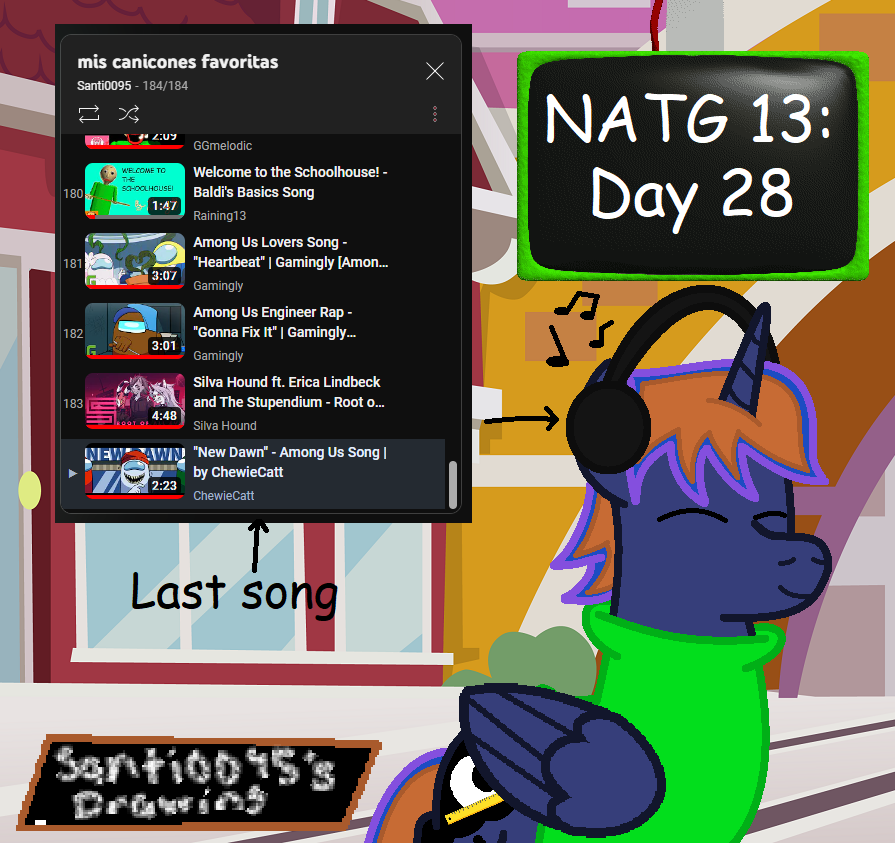 End of the playlist