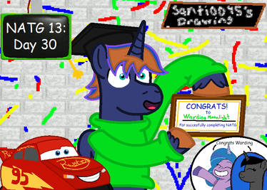 Congratulations, you finished the NATG