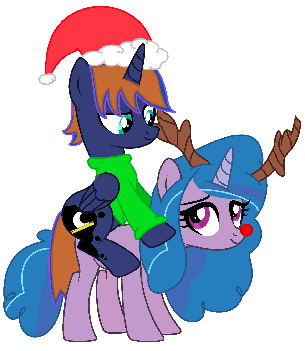 Santa Warding and reinder Izzy (wishlist)