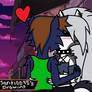 They're kissing (WardLoona)
