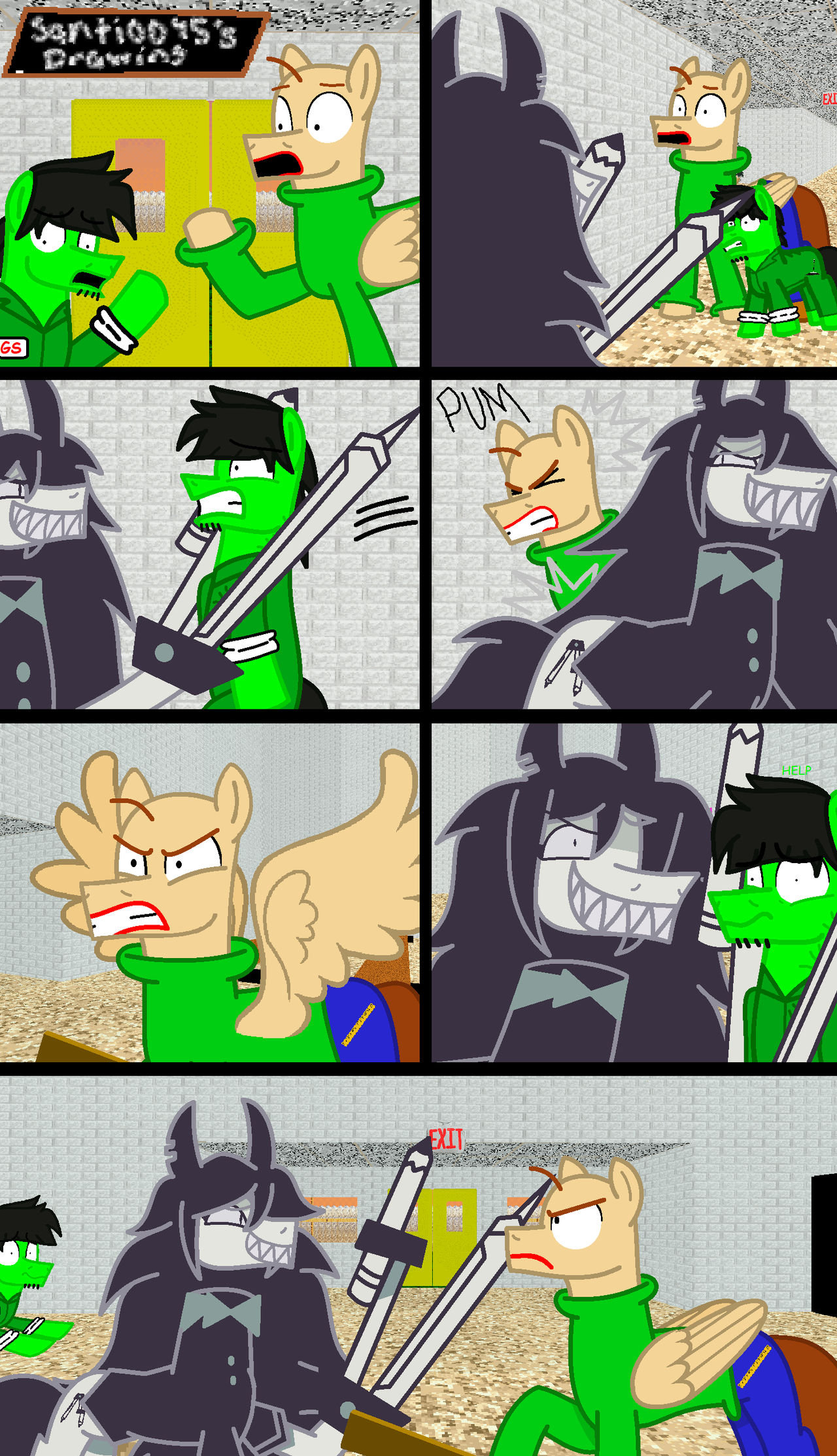 Miss Circle's attack-Part 4