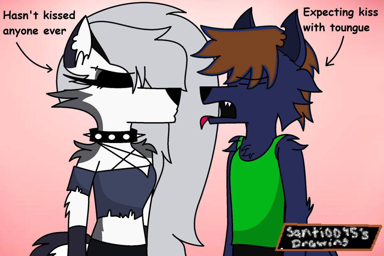Kissing meme (WardLoona)