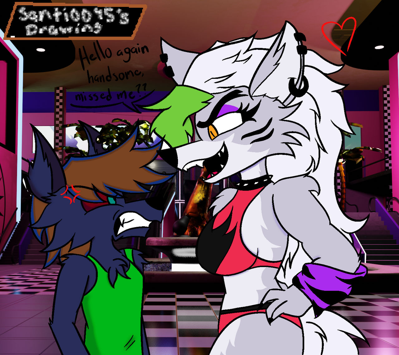 Warding and Roxanne's (re)encounter (RoxWard)
