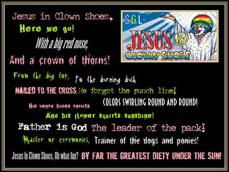 Jesus In Clown Shoes