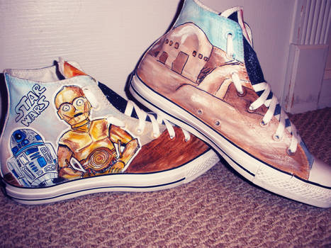 Star Wars Shoes Side 2