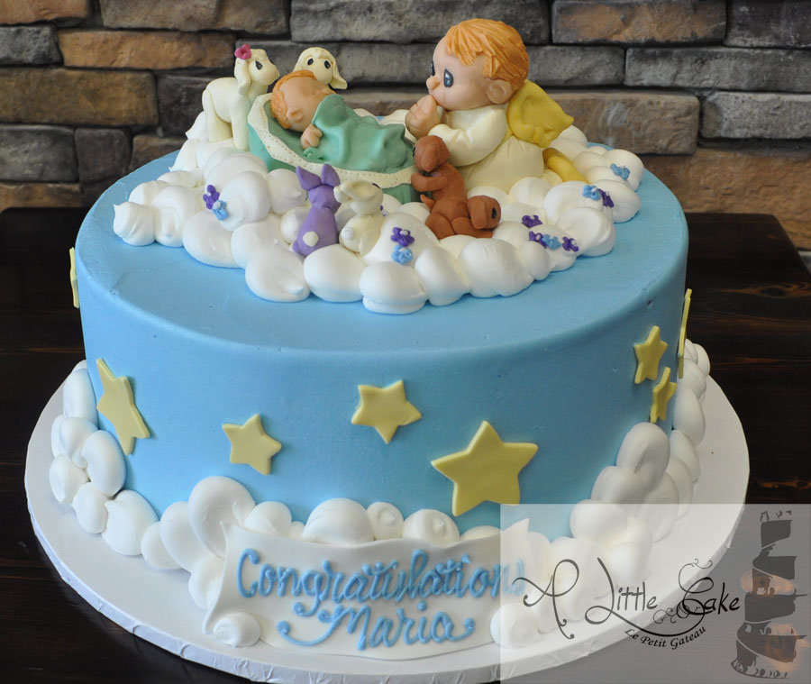 Angle Baby Shower Cake By Alisasmith On Deviantart Angle Baby Shower Cake By Alisasmith On Deviantart