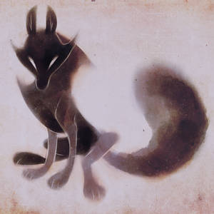 watercolor wolf