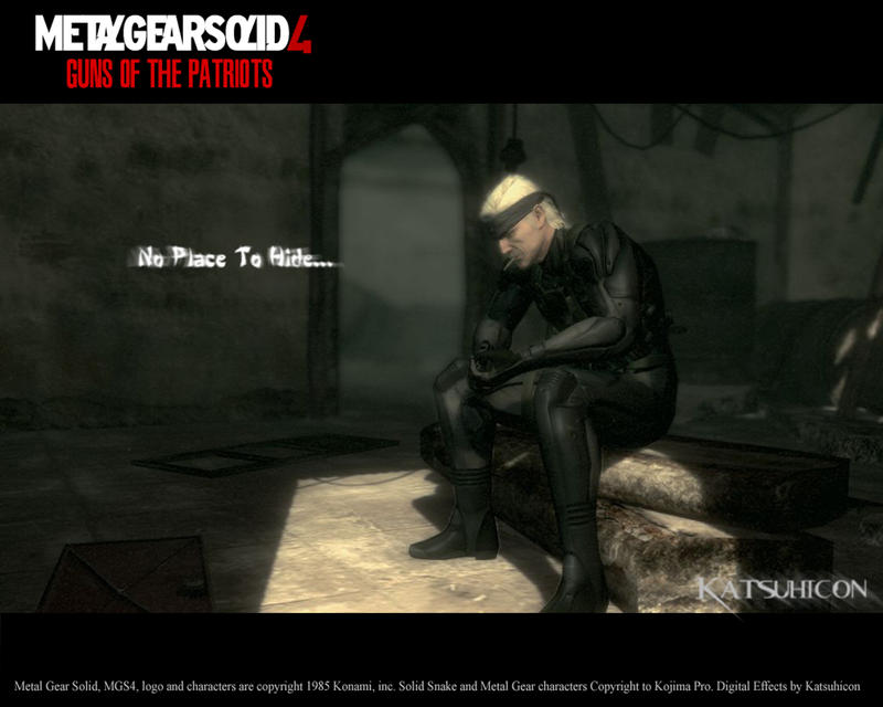 Metal Gear Solid 4 Old Snake By Katsuhicon On Deviantart
