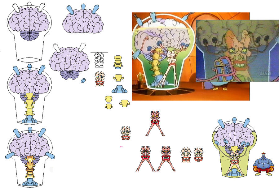 Mother Brain - Captain N WIP by Tonberry2k on DeviantArt