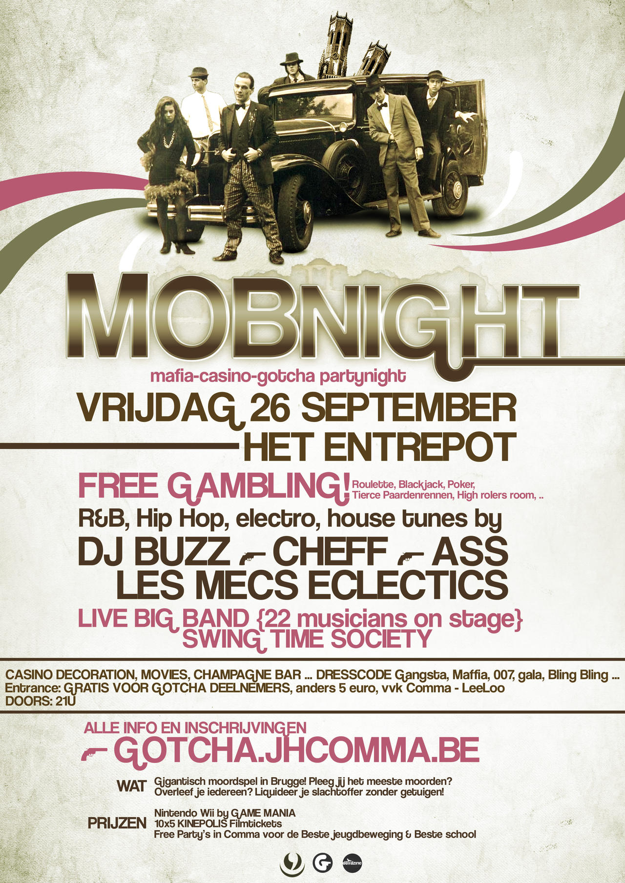 Gotcha - Mobnight Poster