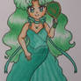 Sailor Senshi Princesses (ACEOs) Neptune - WIP