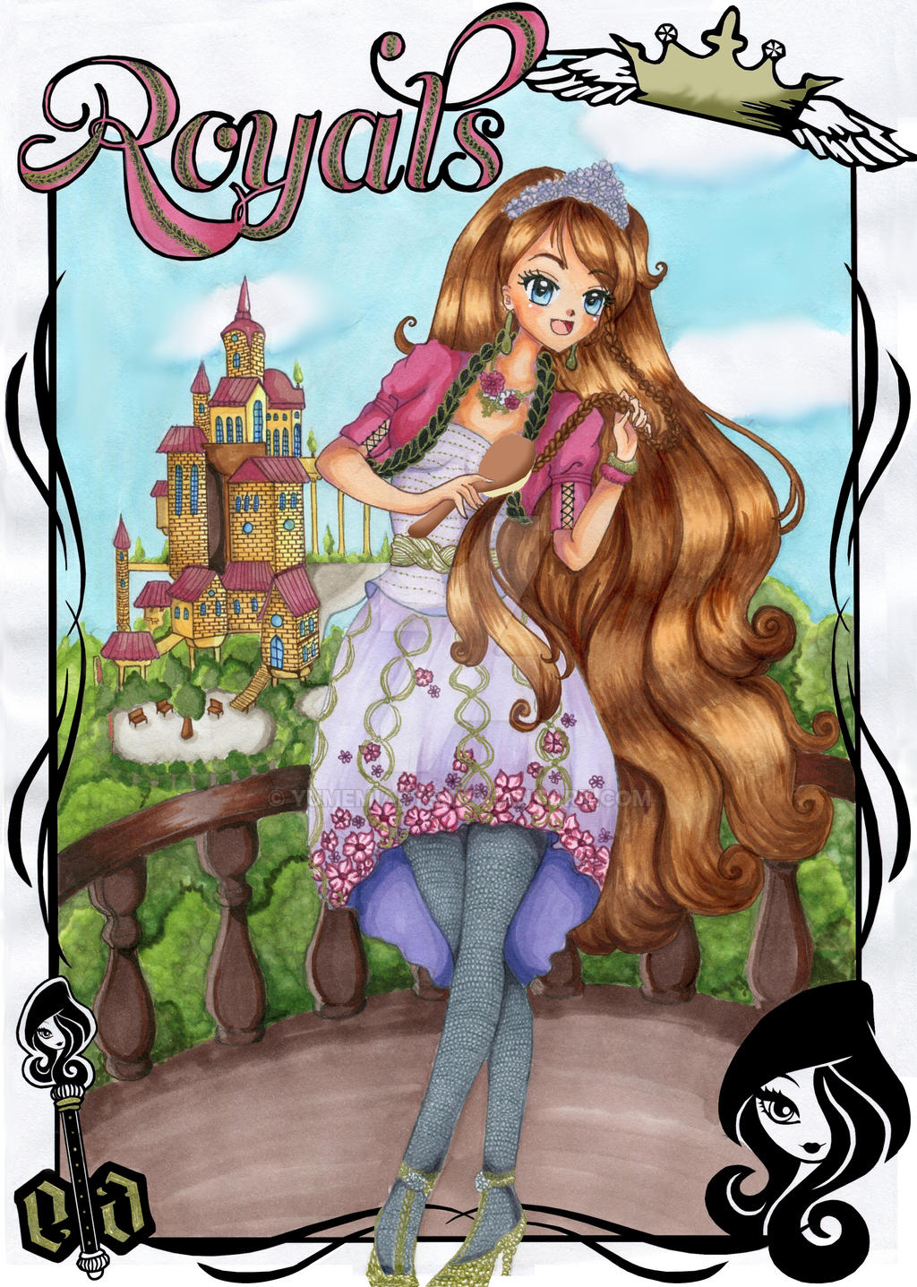 Holly O'Hair (Ever After High Fanart) by YumemiArts on DeviantArt