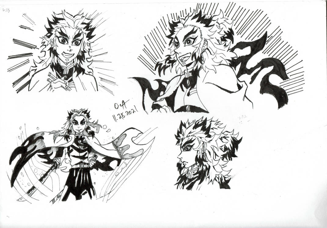 Rengoku by scarletmonkey111 on DeviantArt