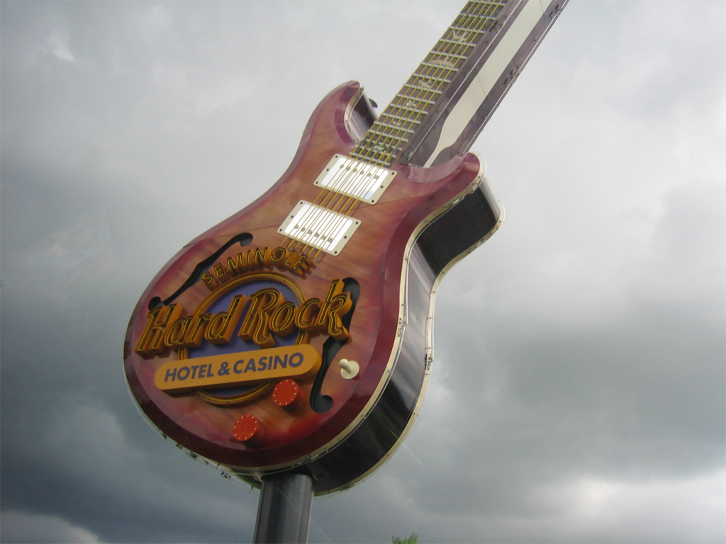 Seminole Hard Rock Guitar