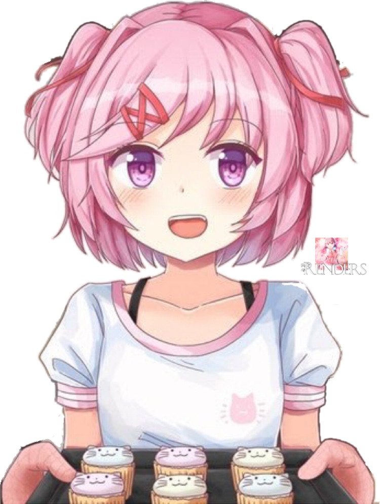 DDLC Natsuki render 01 by StilesRenders on DeviantArt DDLC Natsuki render 01 by StilesRenders on DeviantArt