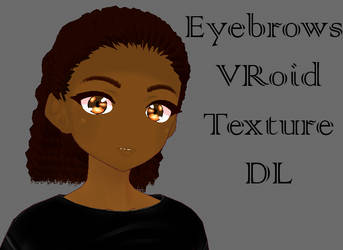 VRoid Eyebrow Texture #2 P2U DL