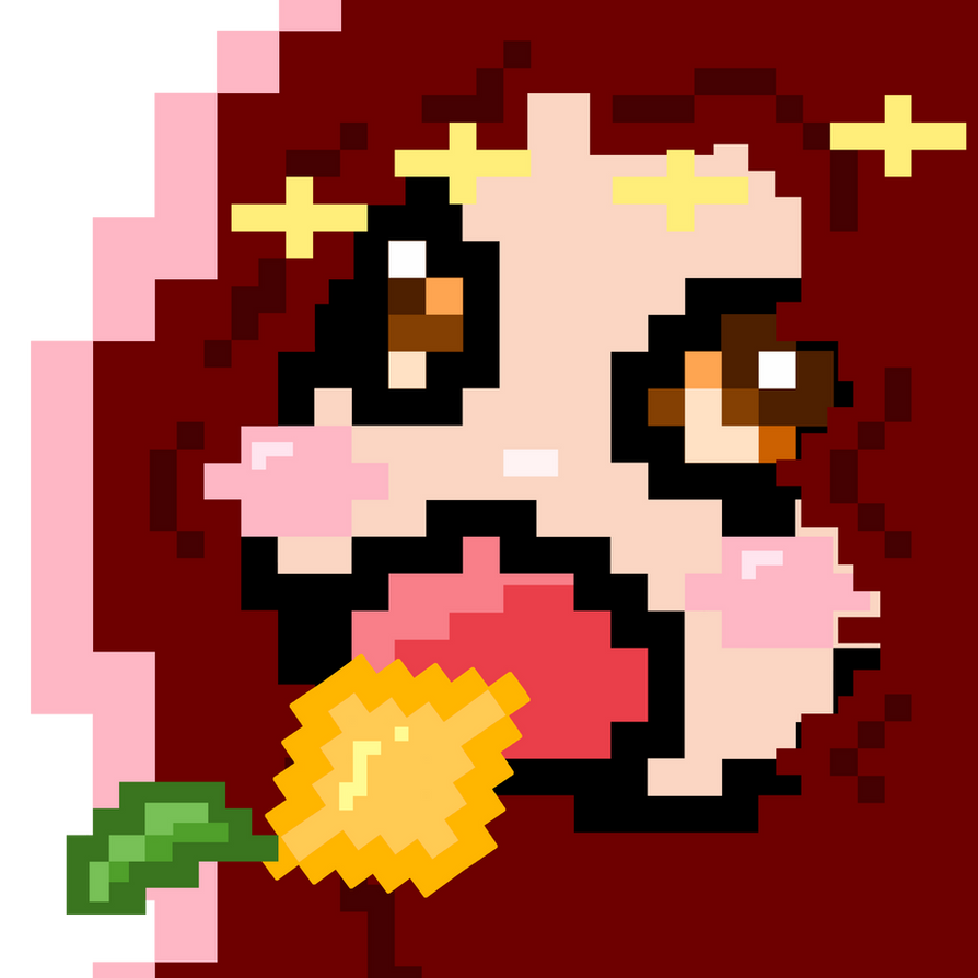 [Pixel Art] Zebracorn-chan Eats a Lemon and Dies