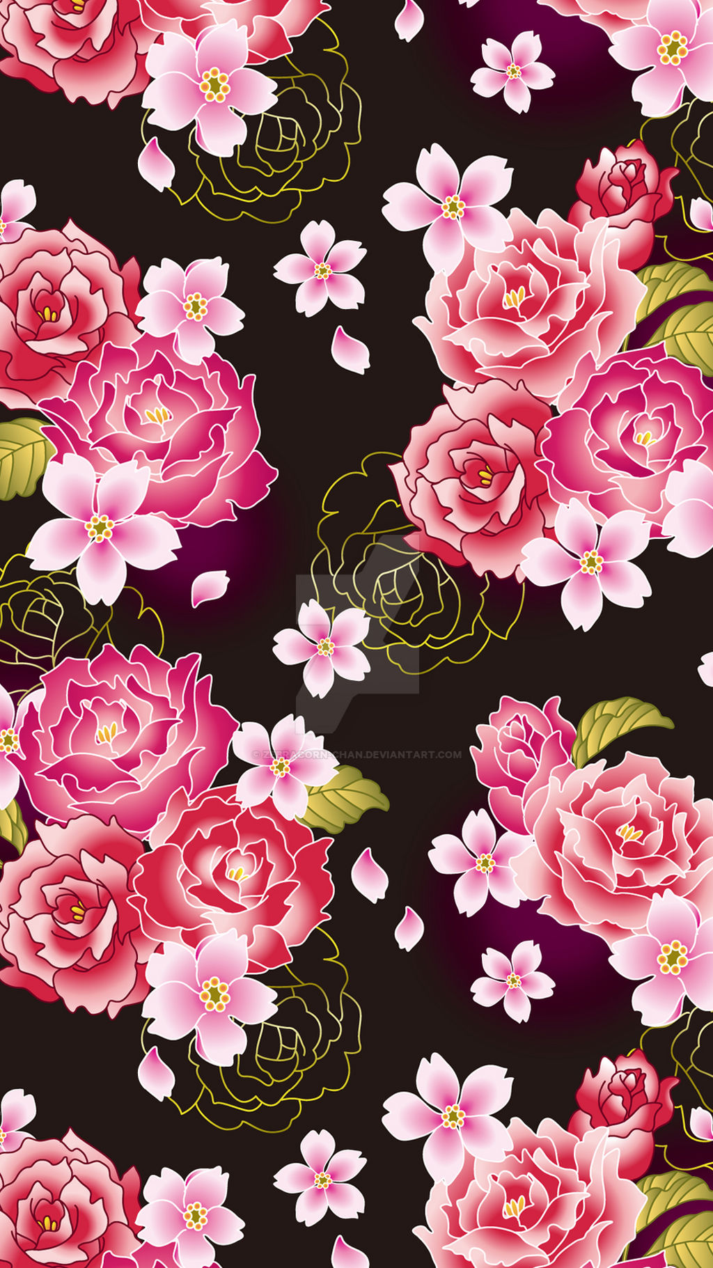 Patterns Profile Picture DeviantArt Profile Skin - Cloth Pattern #7 by Zebracorn-chan on DeviantArt