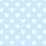 DeviantArt Profile Skin - Baby Blue Hearts