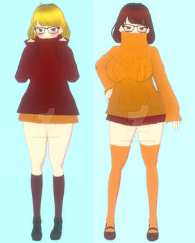[VRoid Studio Scooby-Doo] Verona and Velma