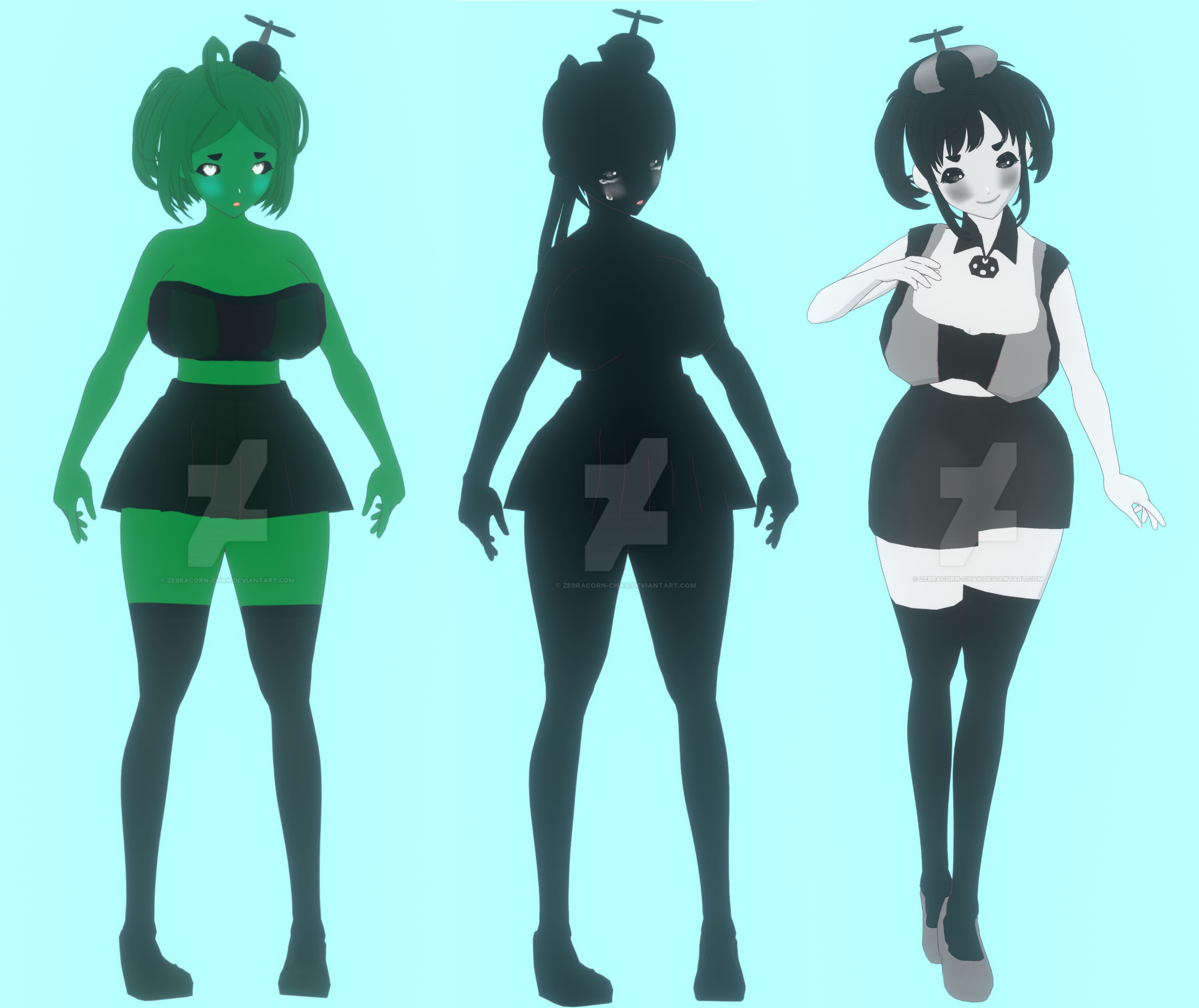 Rtnfnia 3d Characters 30