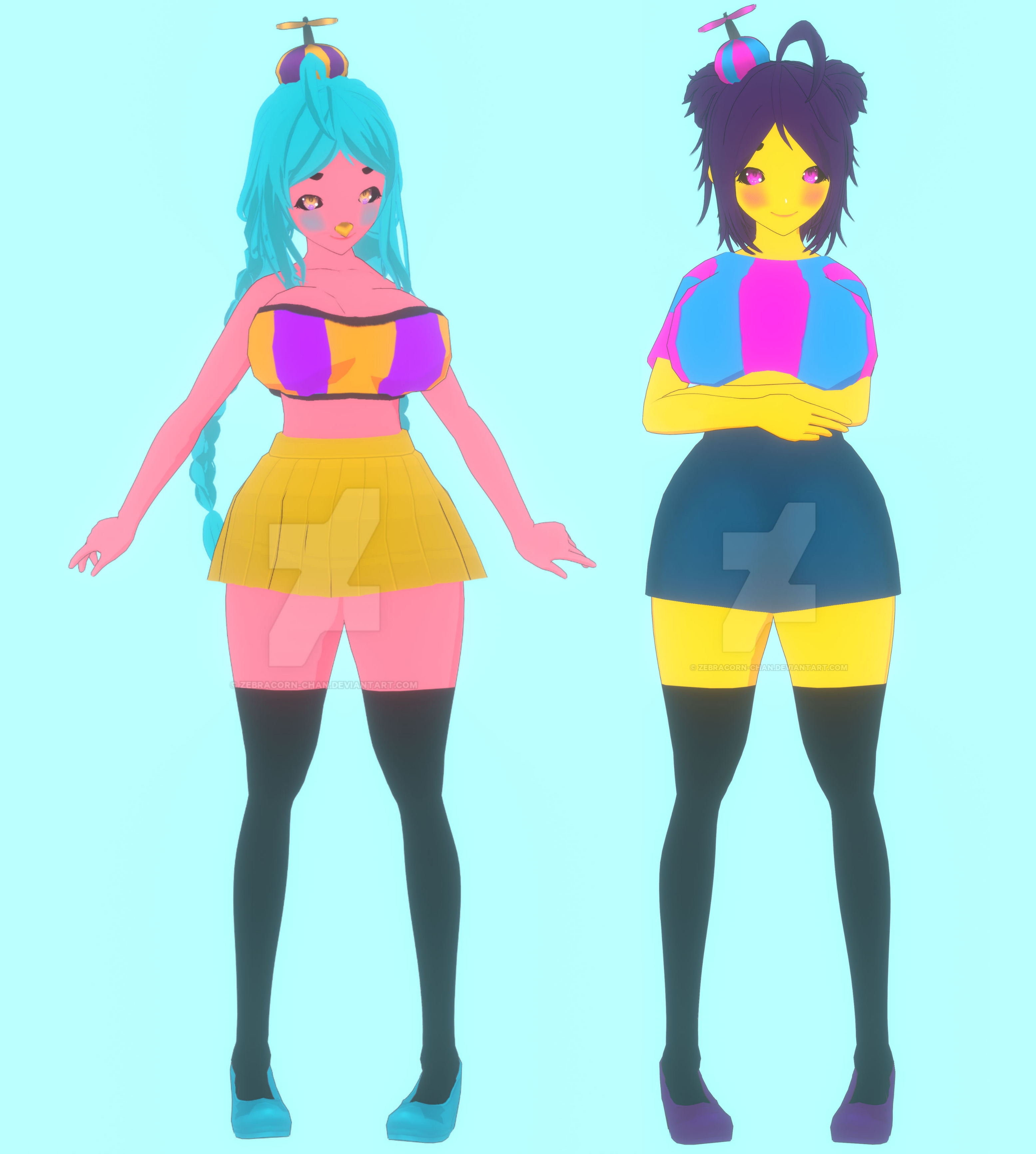 Rtnfnia 3d Characters 30