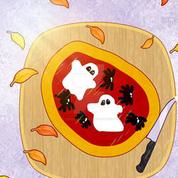 What if we were 2 mozzarella ghosts and in love