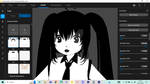 VRoid Steamboat Miku W.I.P. by Zebracorn-chan