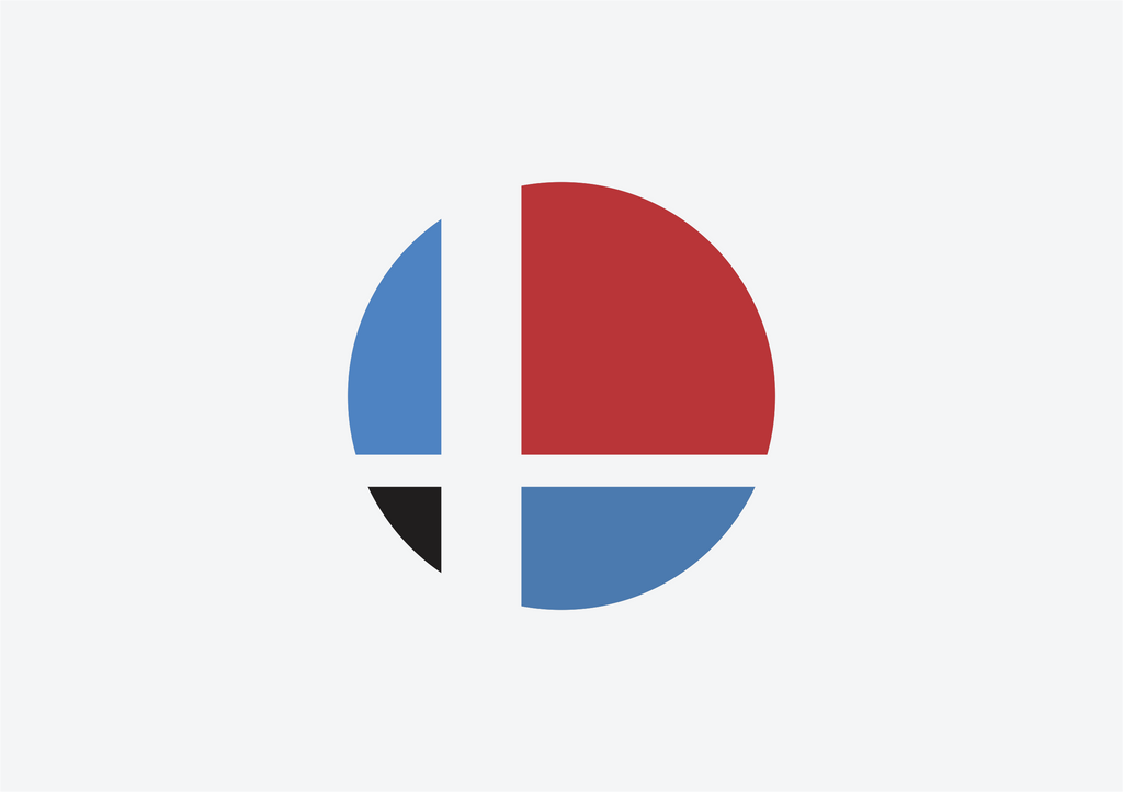 Super Smash Bros Minimalist Background by MinimalistBia on DeviantArt