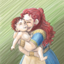 Mommy Dwarf and Baby Gimli