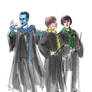 Thrawn, Eli, and Arihnda in Hogwarts