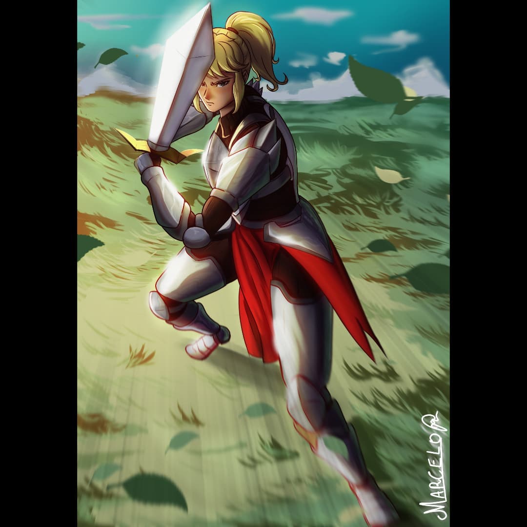 My oc knight by Drawtoddy on DeviantArt