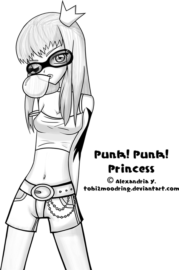 .+ Punk Punk Princess Pinup +.