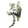 InkAnimals - Lemur