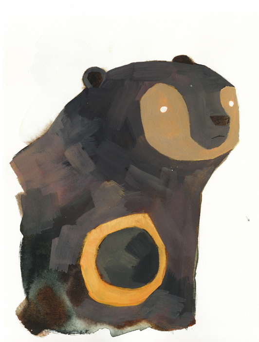 A bear