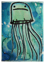 Little Paintings - Jellyfish