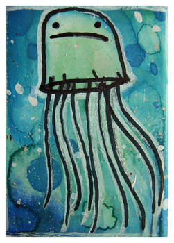 Little Paintings - Jellyfish