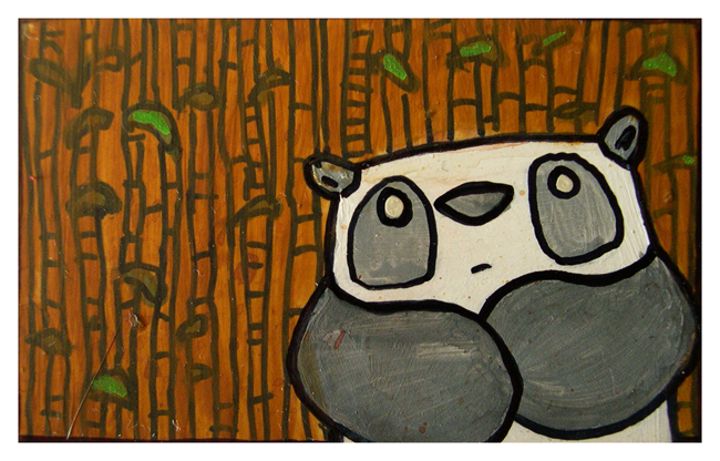 Little Paintings - panda