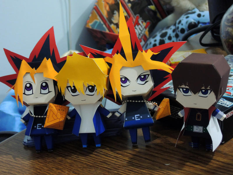 Yu-Gi-Oh! Papercraft by KrazyPerson on DeviantArt