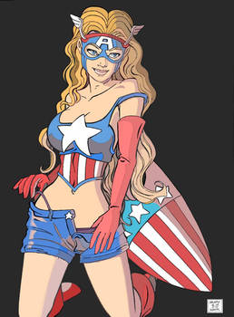 CAPTAIN AMERICA stella rogers