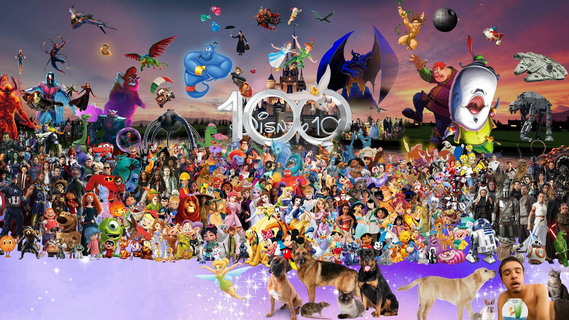 Disney 100 Years of Wonder Wallpaper by ViniciusPeterson2023 on DeviantArt