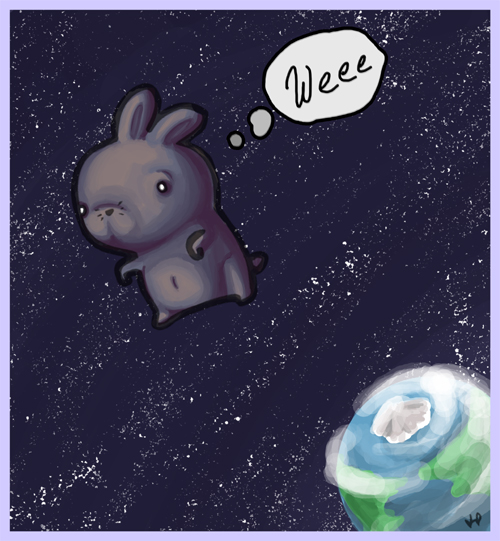 Collab:Bunbun in space...weee